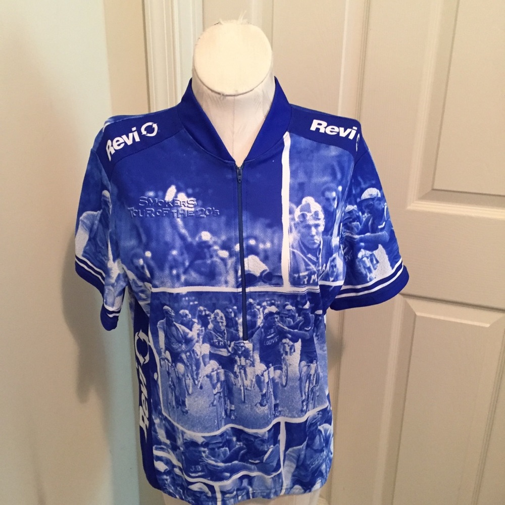 Revi biking jersey size medium s/s men’s